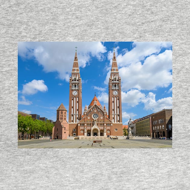 Votive Church in Szeged, Hungary by mitzobs